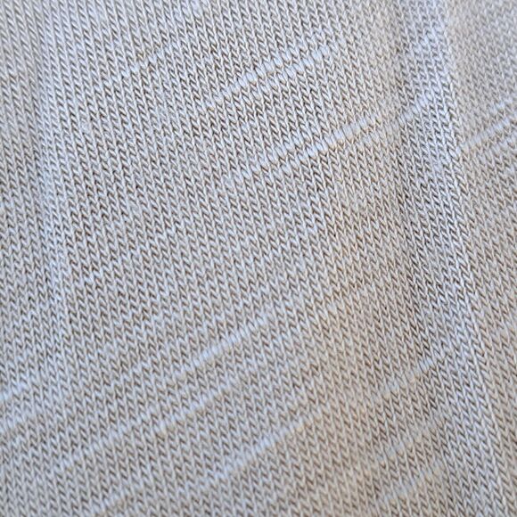 New Directions Weekend Boho Peasant Flowy Crochet Bell Sleeved Oatmeal Top XL - Picture 11 of 16